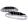 Spec-D Tuning Universal LED Bumper Fog Light Clear LF-102LED-WT-SD